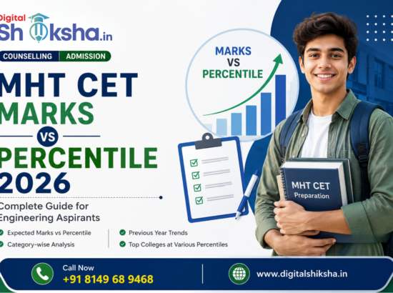MHT CET Marks vs Percentile 2026